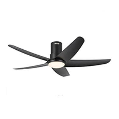 GLOXON 52" DC Ceiling Fan With LED Light 302009 CF5202 LR BLACK